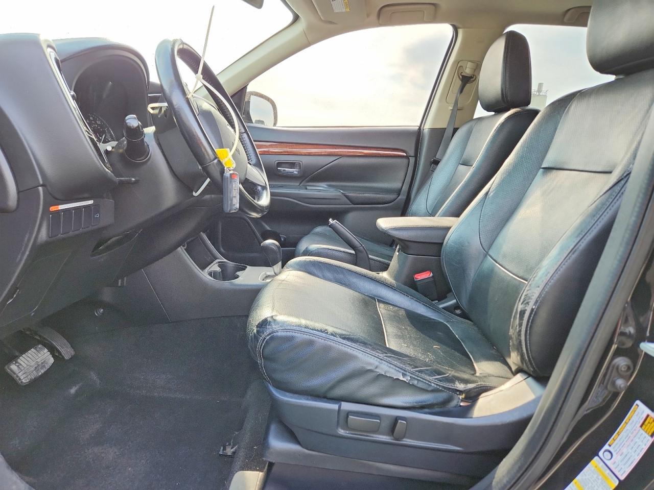 2014 Mitsubishi Outlander Se Серый vin: JA4AD3A3XEZ001639