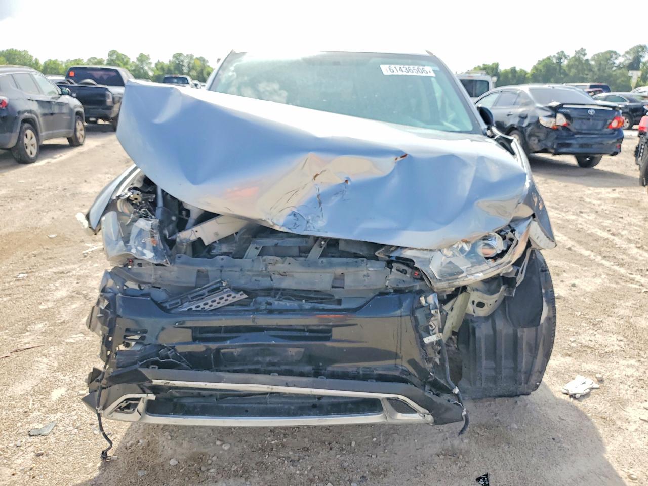 2019 Mitsubishi Outlander Se Silver vin: JA4AD3A3XKZ043045