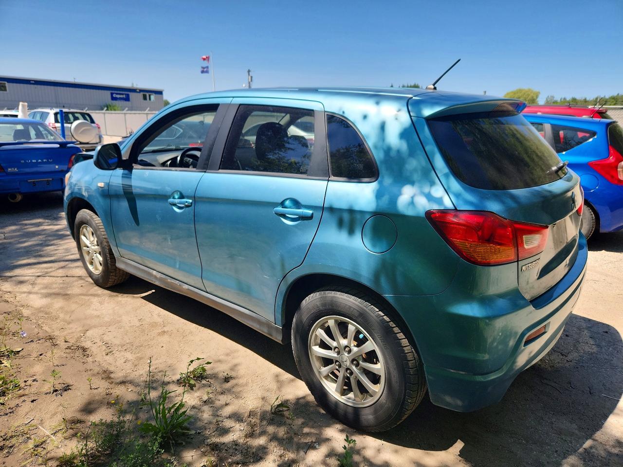 2011 Mitsubishi Rvr Se Синий vin: JA4AH3AU7BZ608168