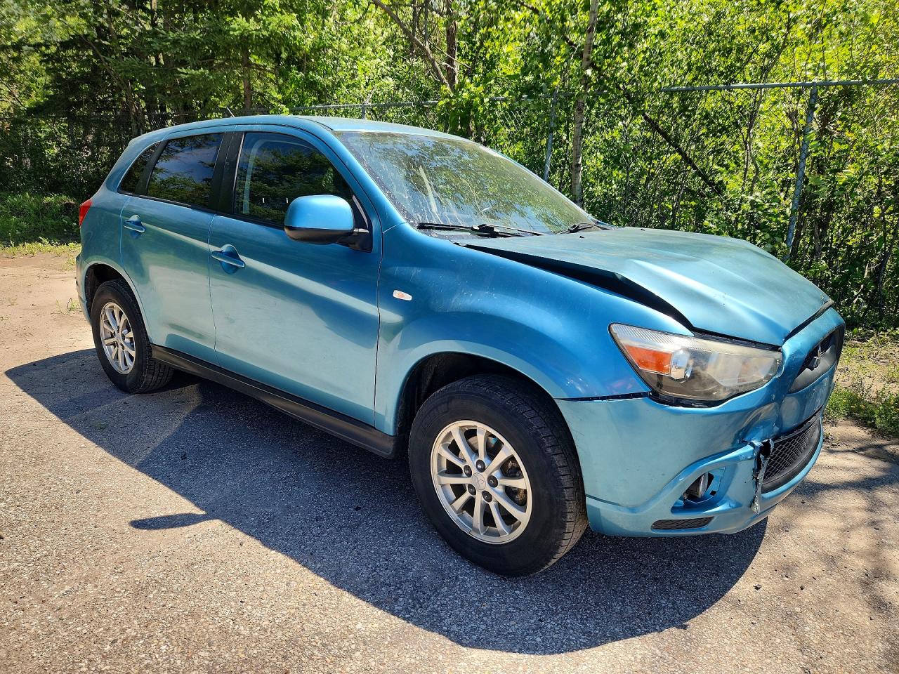 2011 Mitsubishi Rvr Se Синий vin: JA4AH3AU7BZ608168