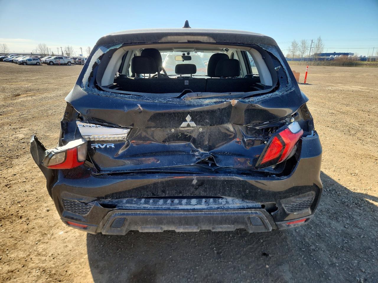 2022 Mitsubishi Rvr Es Black vin: JA4AHUAU7NU601826
