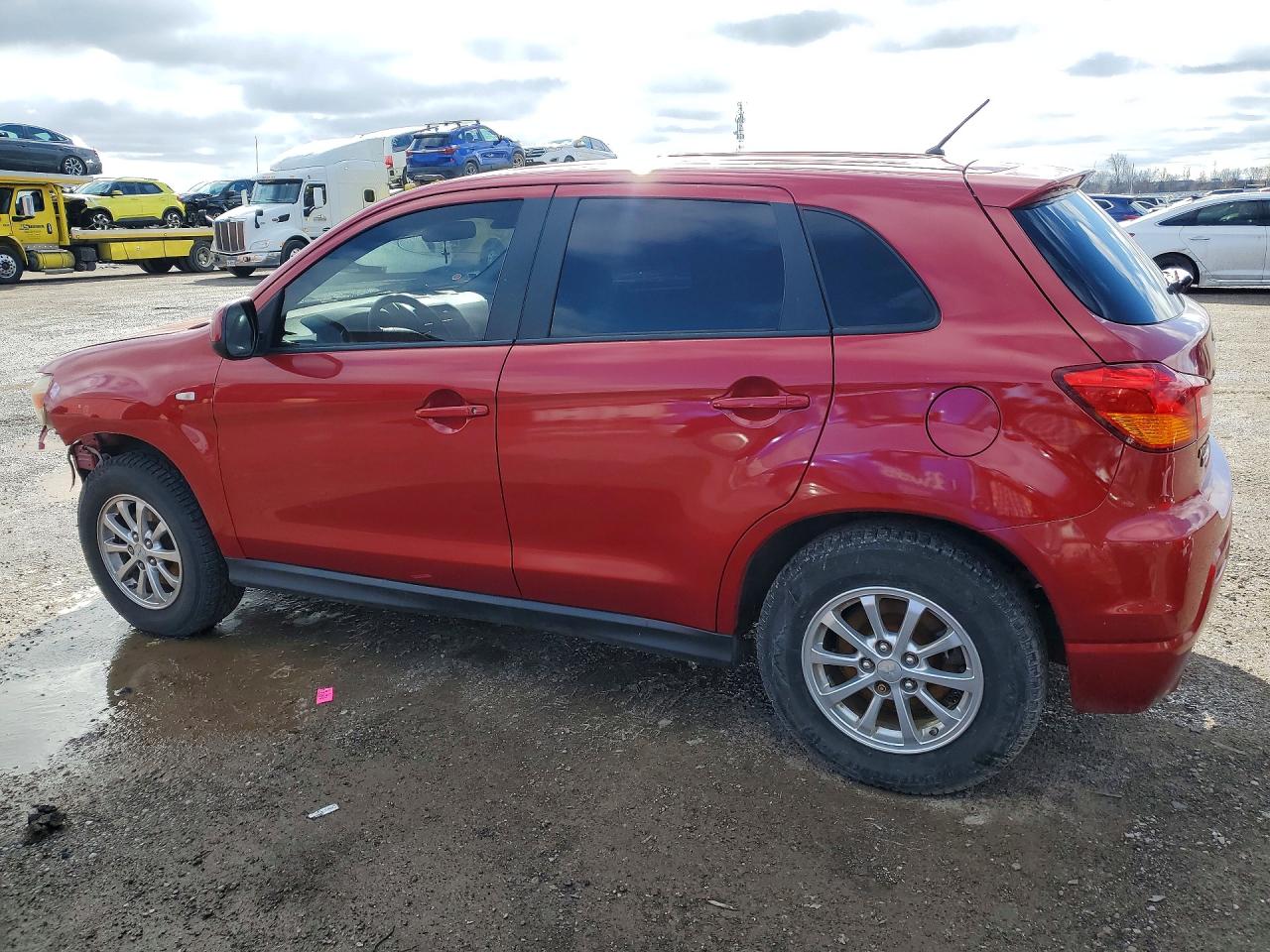 2011 Mitsubishi Rvr Se Red vin: JA4AJ3AU7BZ605341