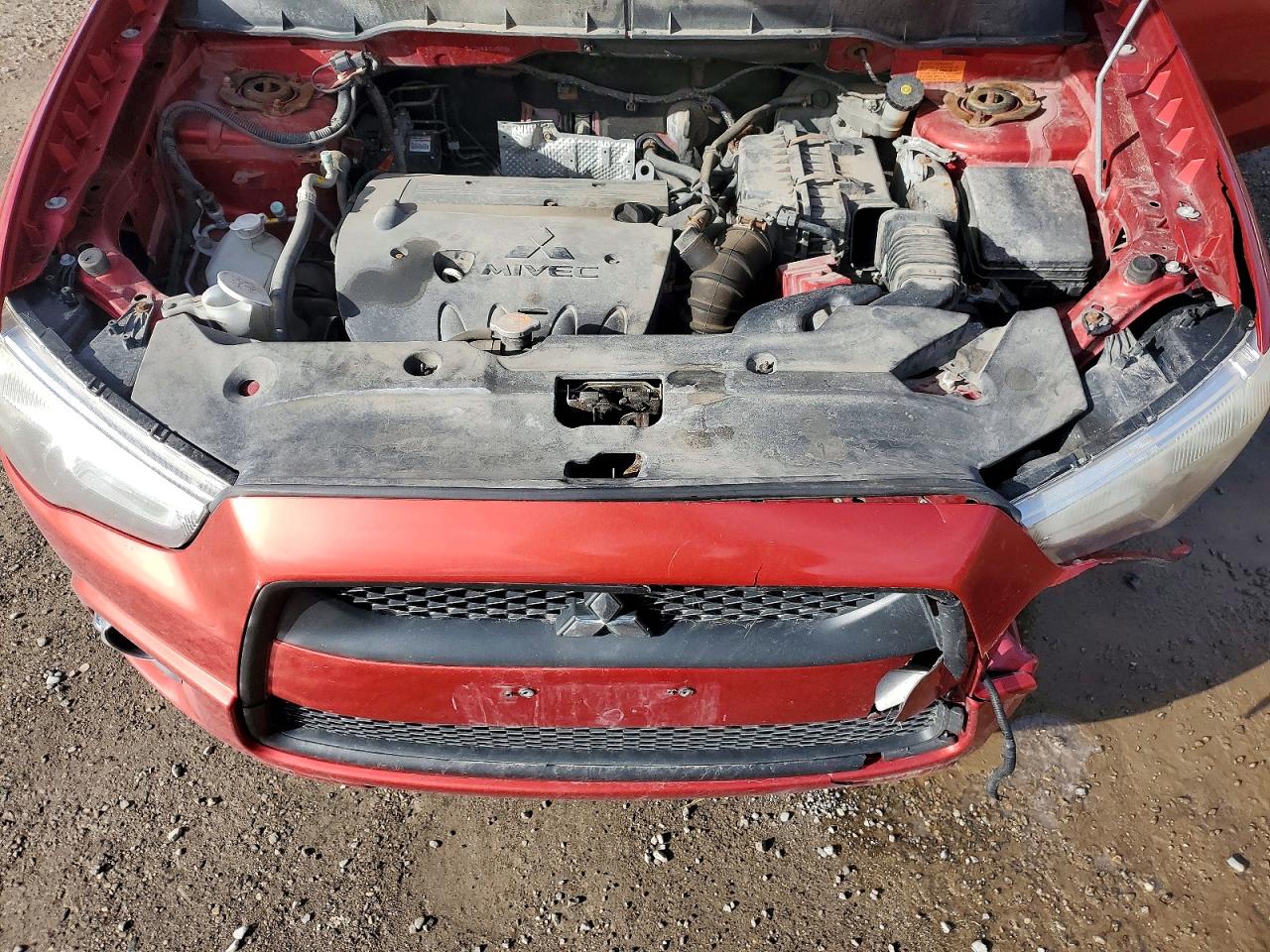 2011 Mitsubishi Rvr Se Red vin: JA4AJ3AU7BZ605341