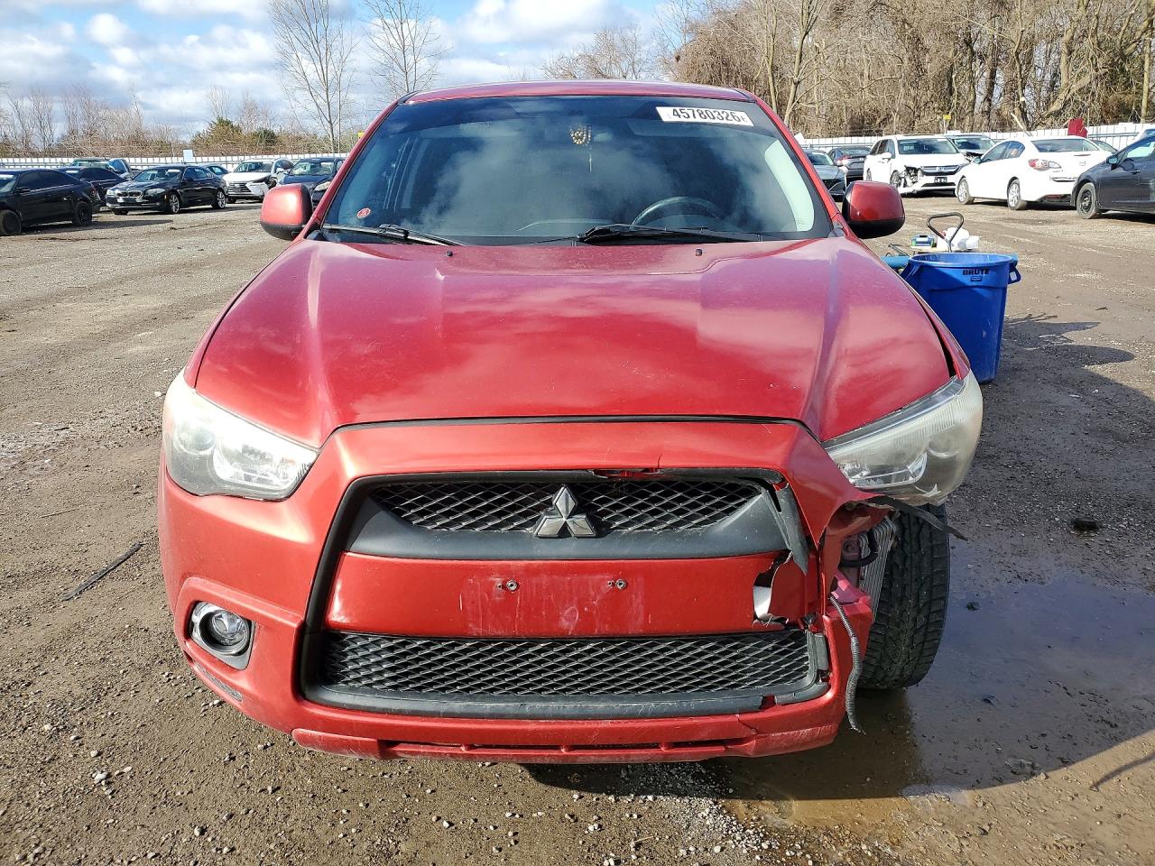 2011 Mitsubishi Rvr Se Red vin: JA4AJ3AU7BZ605341