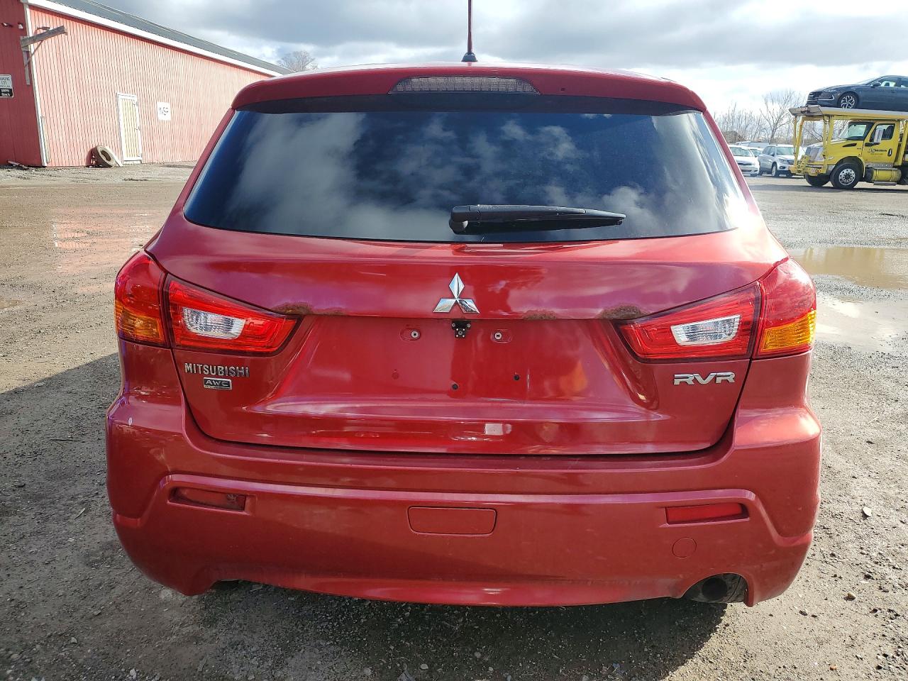 2011 Mitsubishi Rvr Se Red vin: JA4AJ3AU7BZ605341