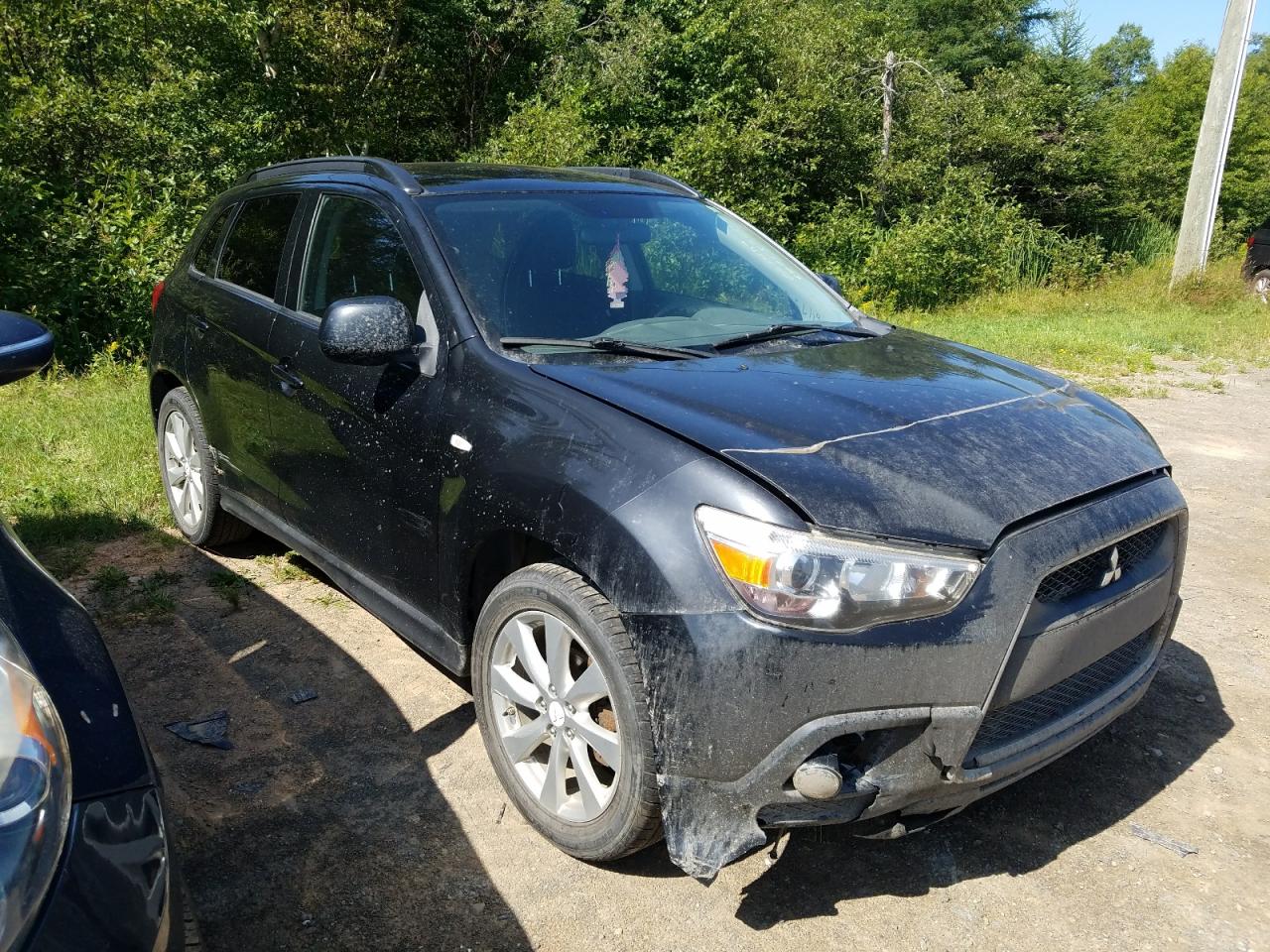 2012 Mitsubishi Rvr Gt Черный vin: JA4AJ4AU9CZ603159