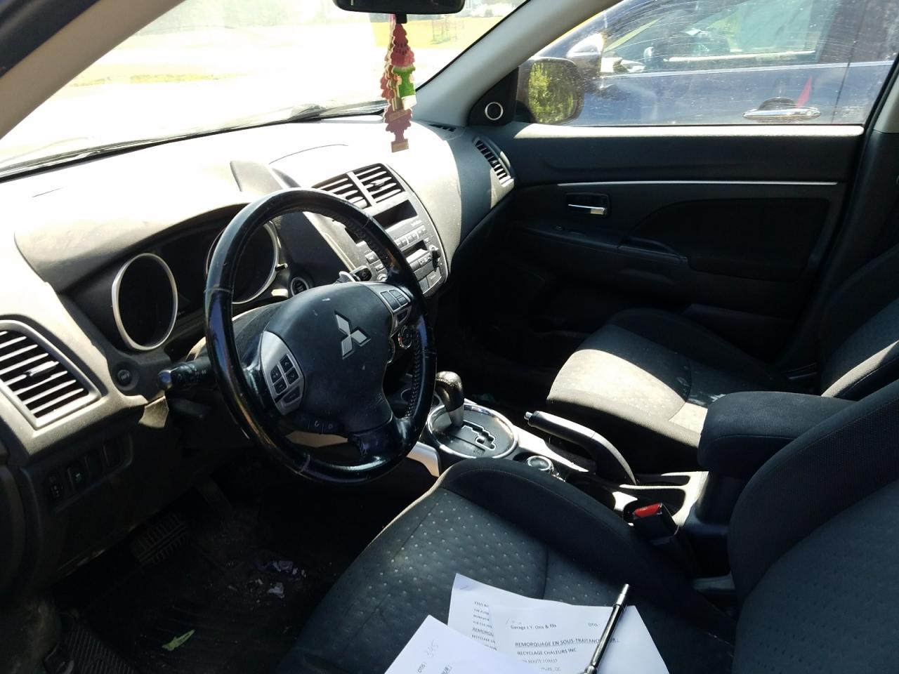 2012 Mitsubishi Rvr Gt Черный vin: JA4AJ4AU9CZ603159