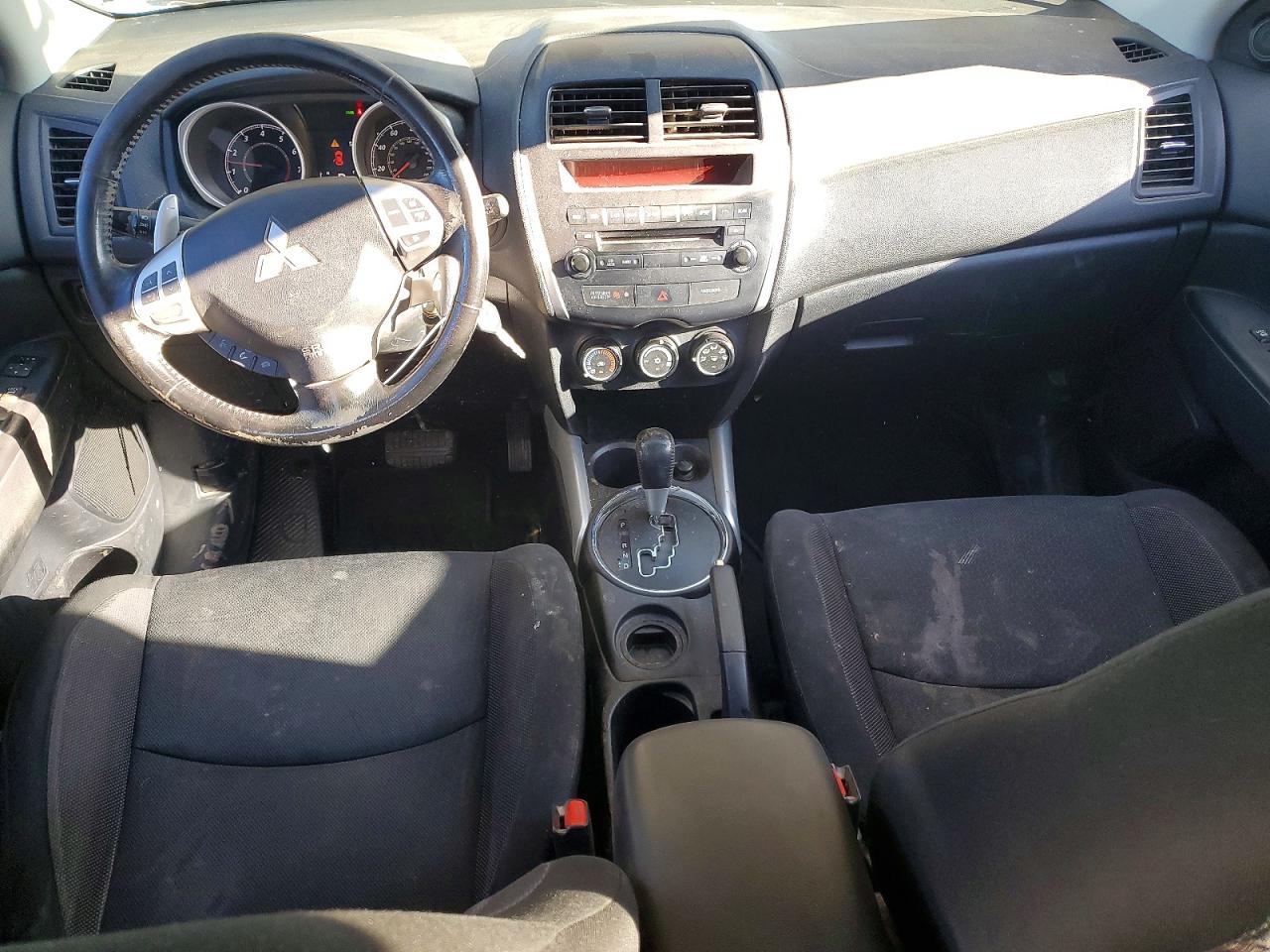 2011 Mitsubishi Outlander Sport Es Black vin: JA4AP3AU0BZ007803