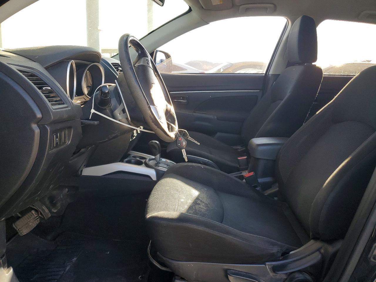 2011 Mitsubishi Outlander Sport Es Black vin: JA4AP3AU0BZ007803