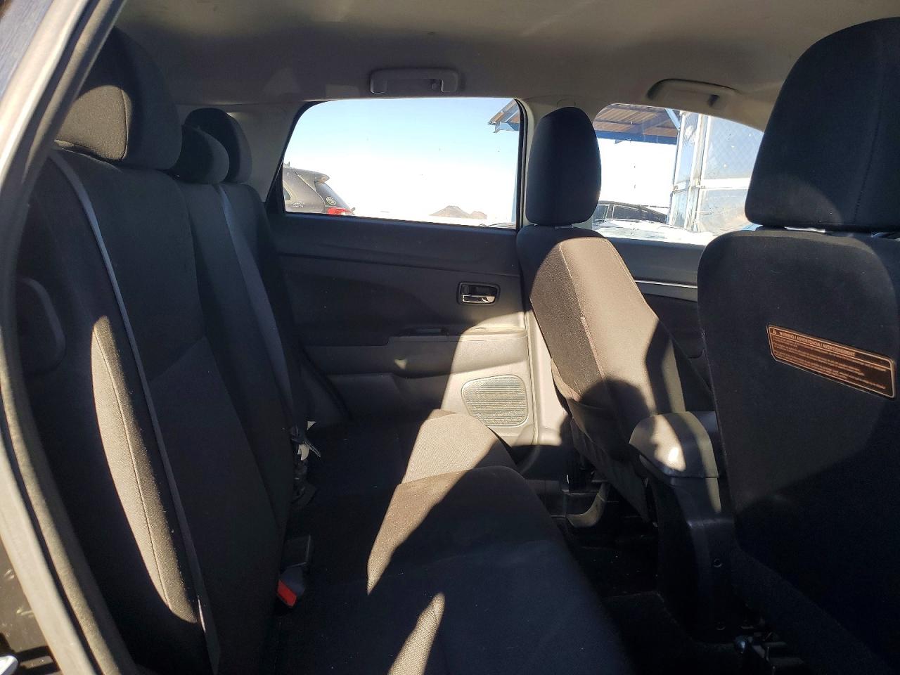 2011 Mitsubishi Outlander Sport Es Black vin: JA4AP3AU0BZ007803