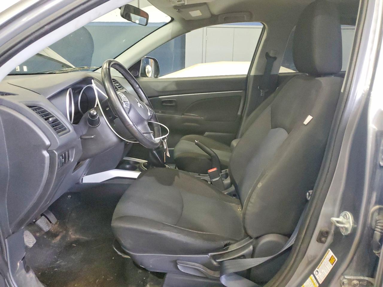 2012 Mitsubishi Outlander Sport Es Silver vin: JA4AP3AU0CZ002375