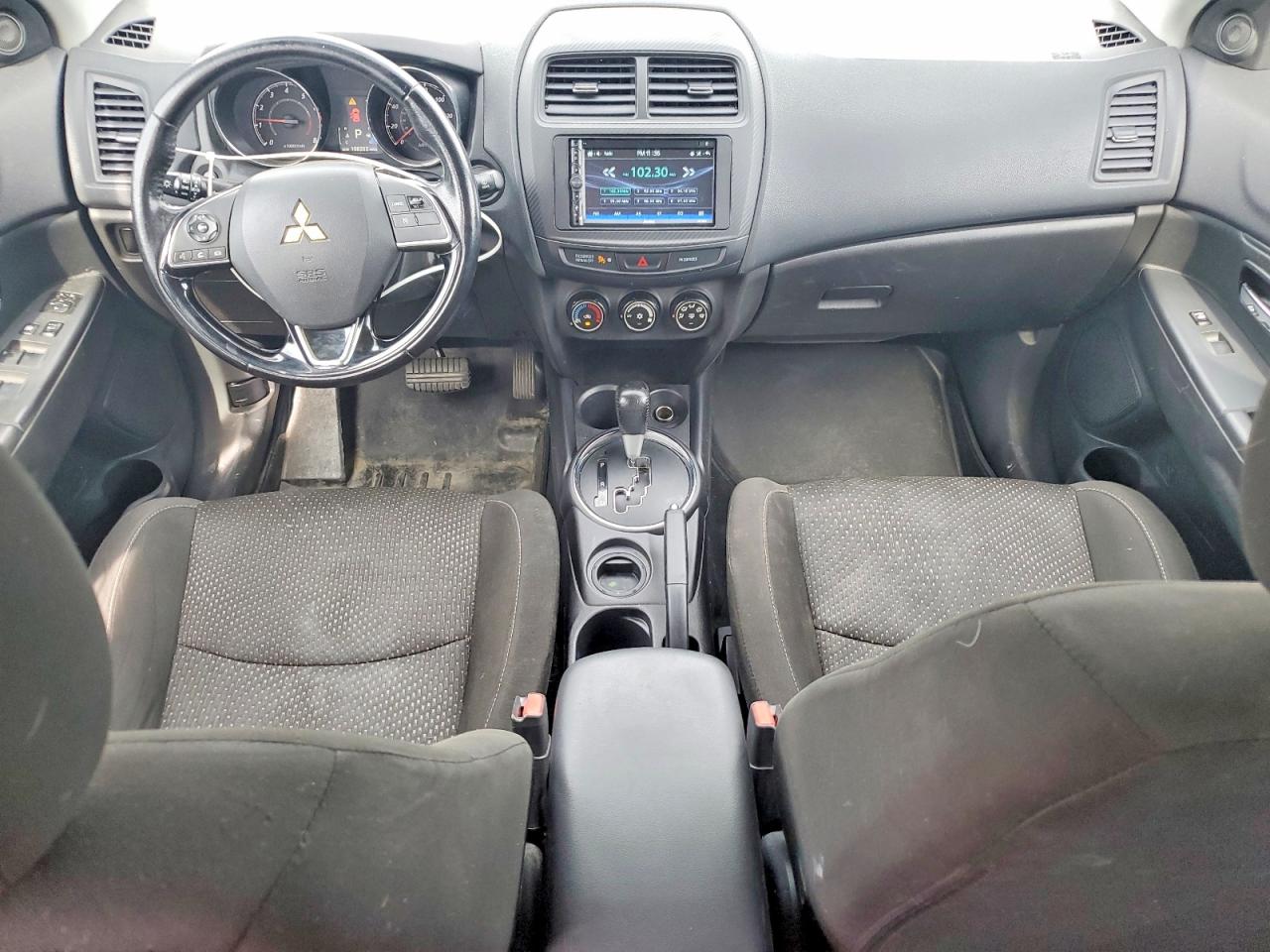 2016 Mitsubishi Outlander Sport Es Серый vin: JA4AP3AU0GZ035558