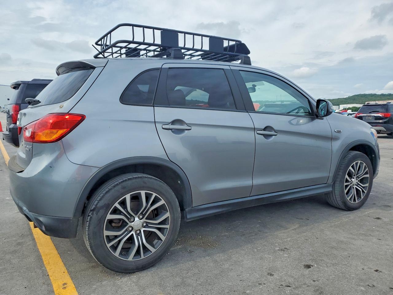 2016 Mitsubishi Outlander Sport Es Серый vin: JA4AP3AU0GZ035558