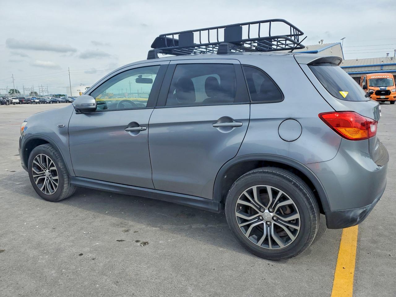 2016 Mitsubishi Outlander Sport Es Серый vin: JA4AP3AU0GZ035558