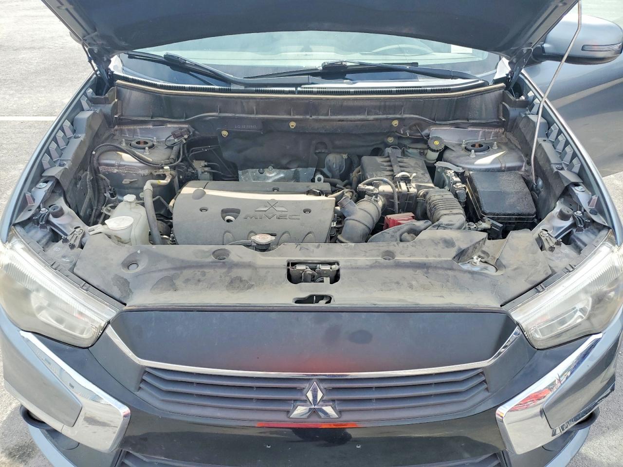 2016 Mitsubishi Outlander Sport Es Серый vin: JA4AP3AU0GZ035558