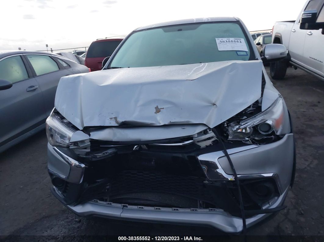 2019 Mitsubishi Outlander Sport 2.0 Es Silver vin: JA4AP3AU0KU007555