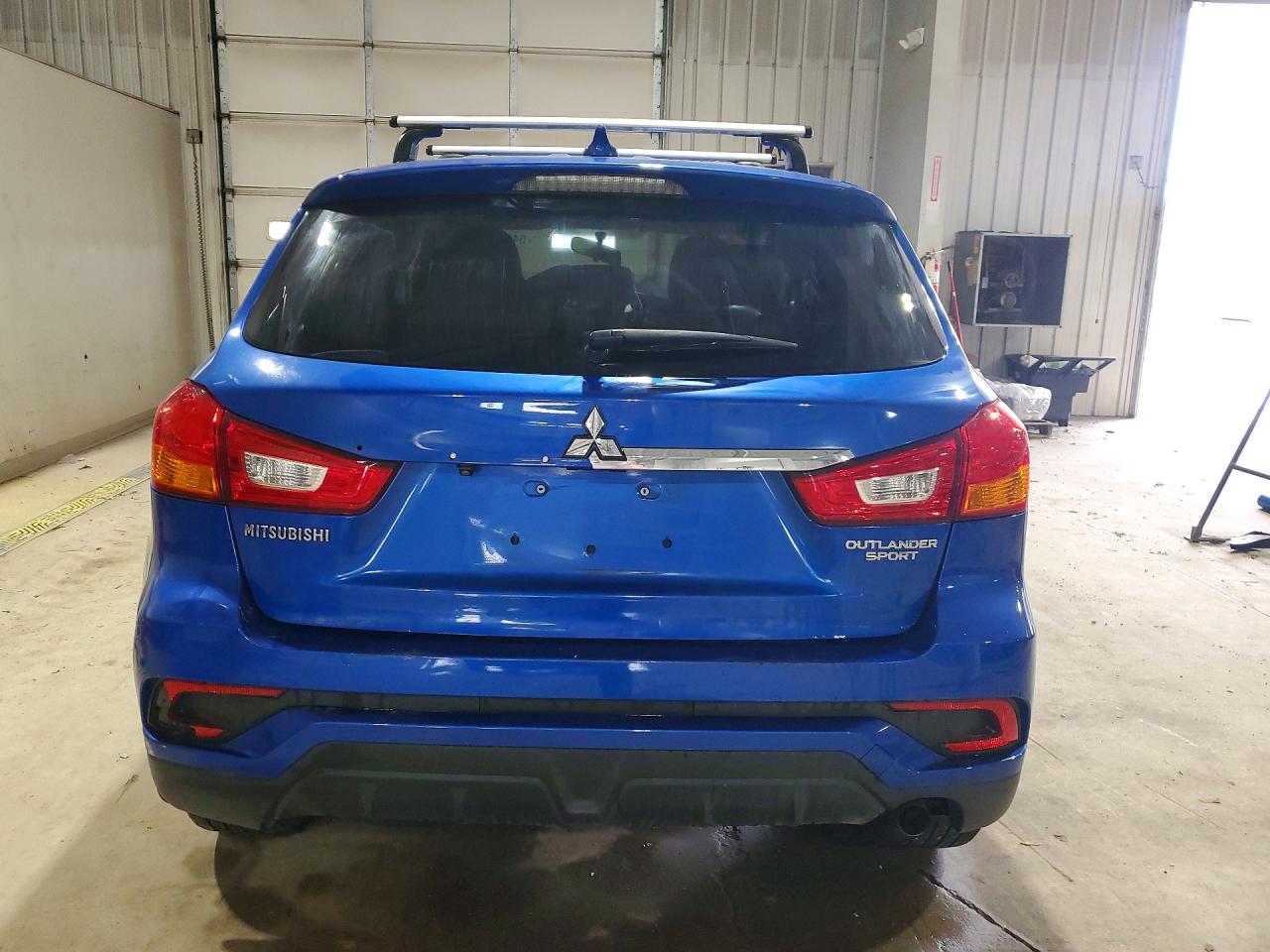 2019 Mitsubishi Outlander Sport Es Синий vin: JA4AP3AU0KU008382
