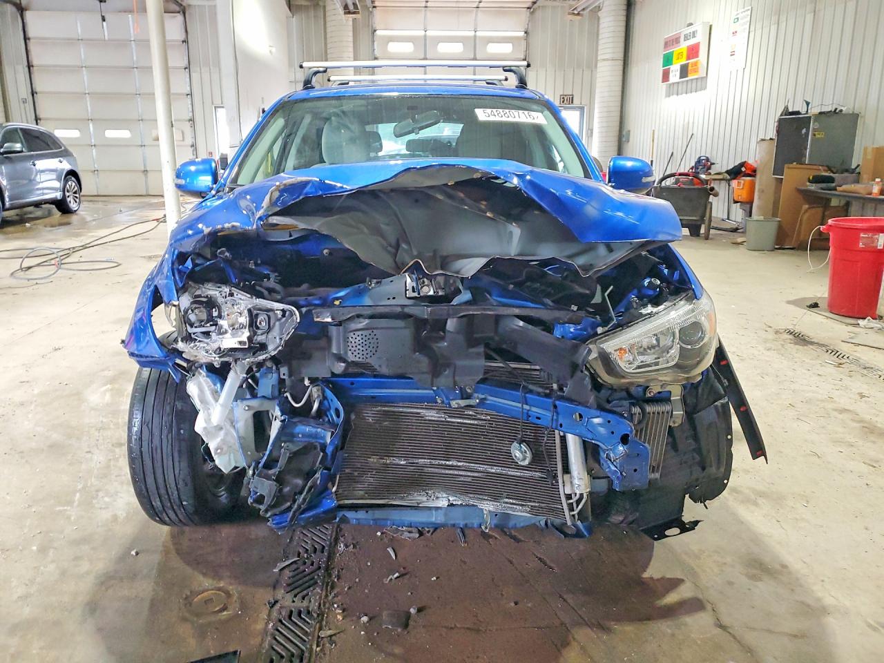 2019 Mitsubishi Outlander Sport Es Синий vin: JA4AP3AU0KU008382