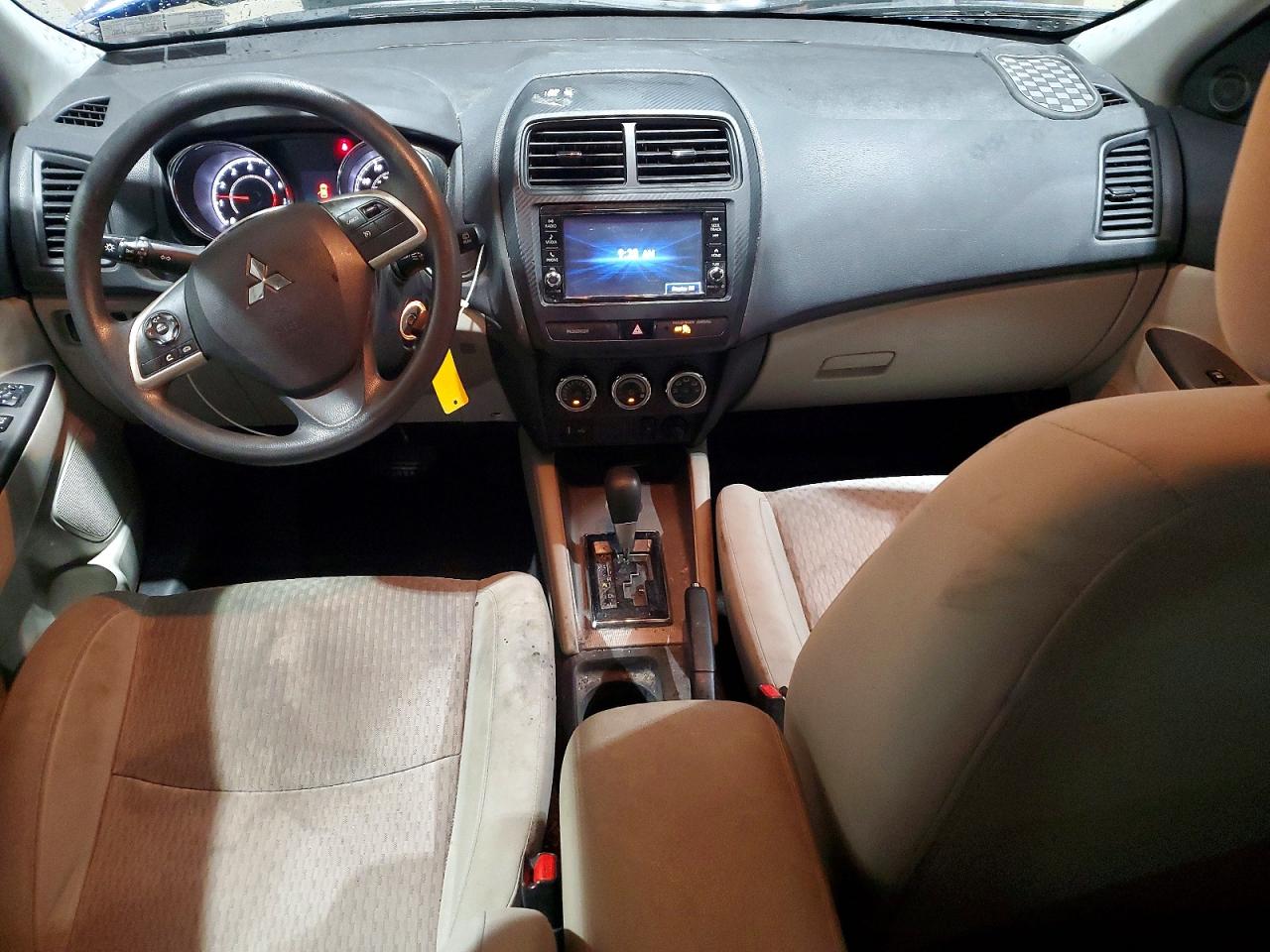 2019 Mitsubishi Outlander Sport Es Синий vin: JA4AP3AU0KU008382