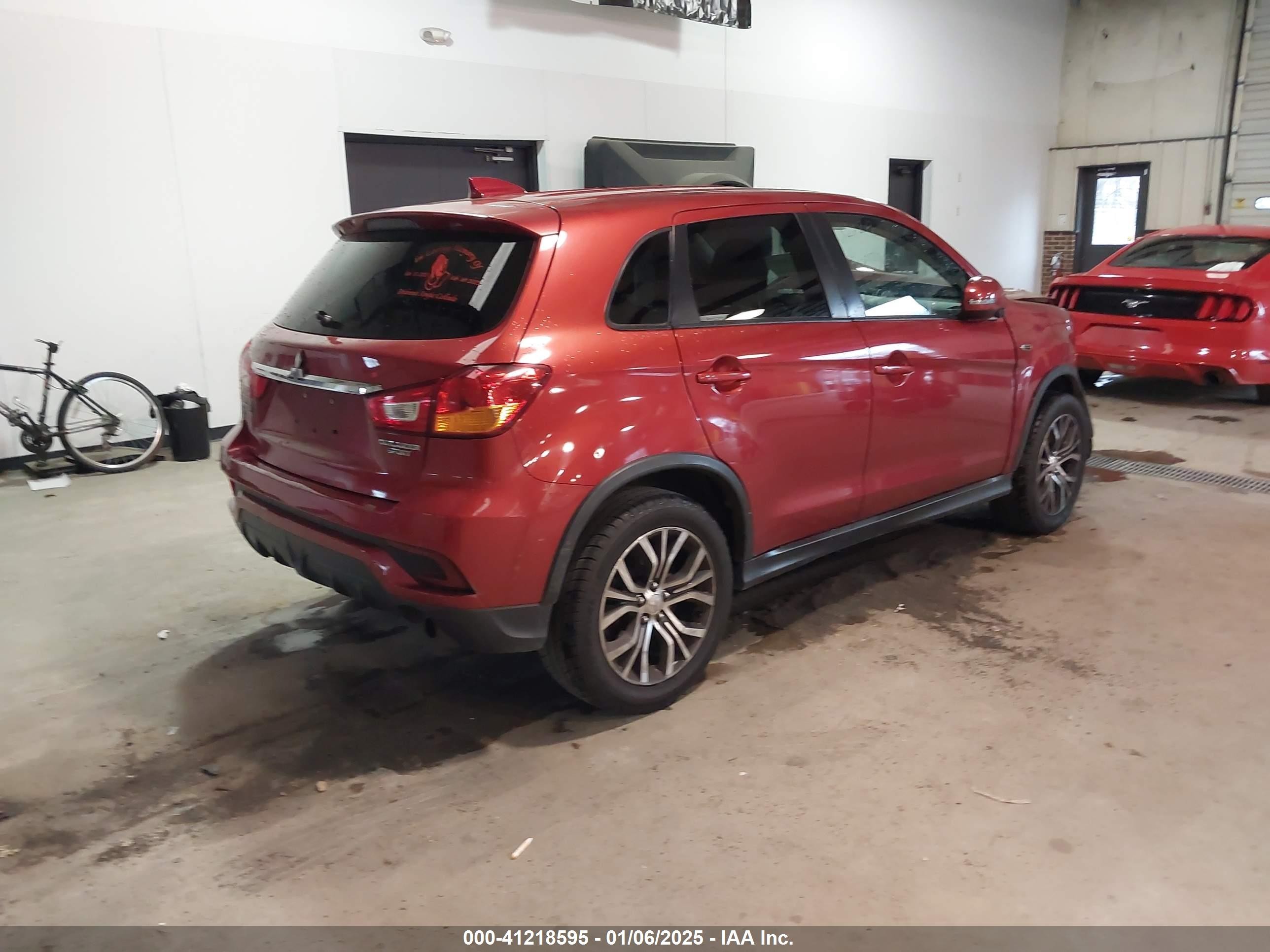 2019 Mitsubishi Outlander Sport 2.0 Es/2.0 Le/2.0 Sp Red vin: JA4AP3AU0KU017082
