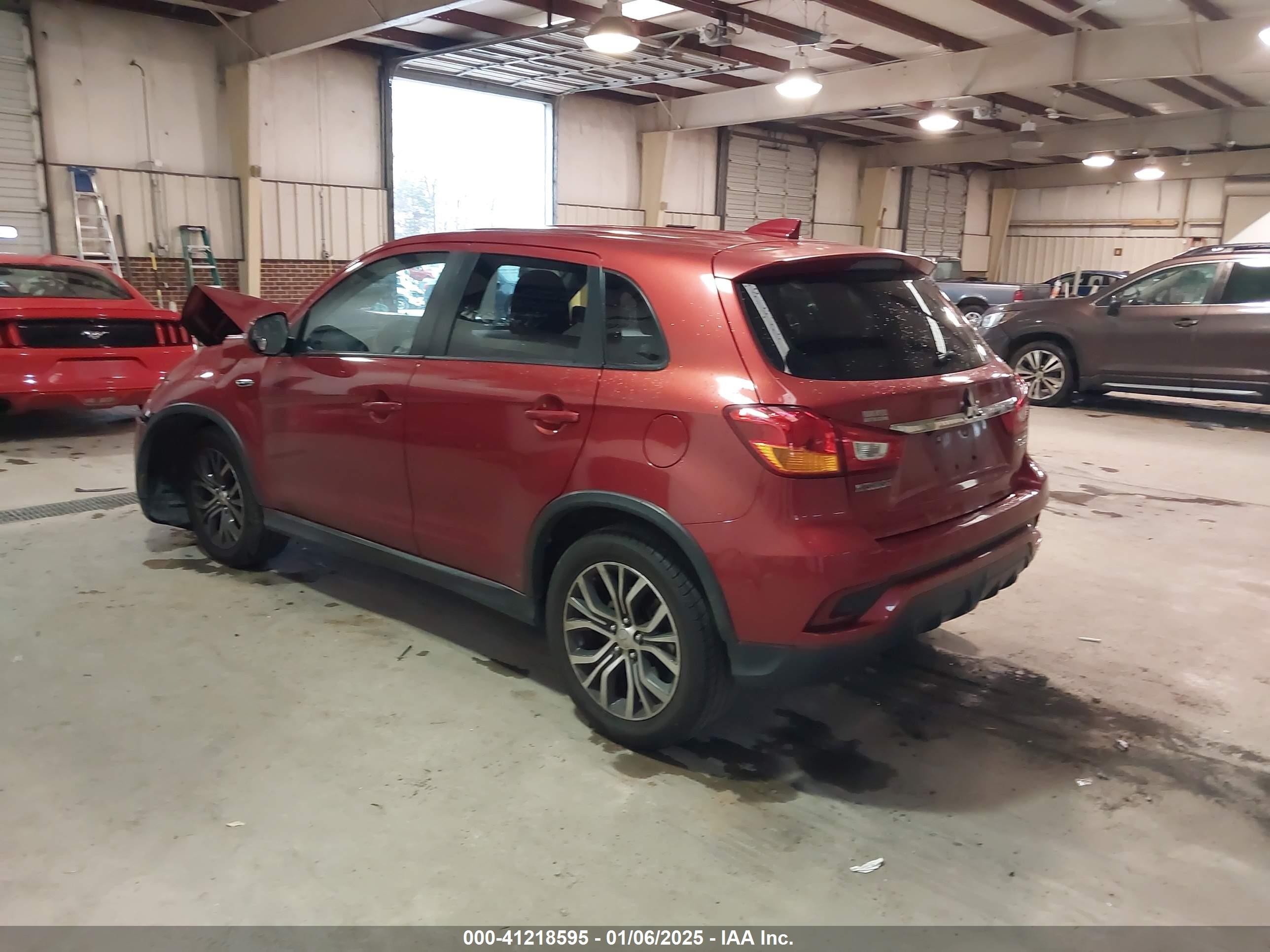 2019 Mitsubishi Outlander Sport 2.0 Es/2.0 Le/2.0 Sp Red vin: JA4AP3AU0KU017082