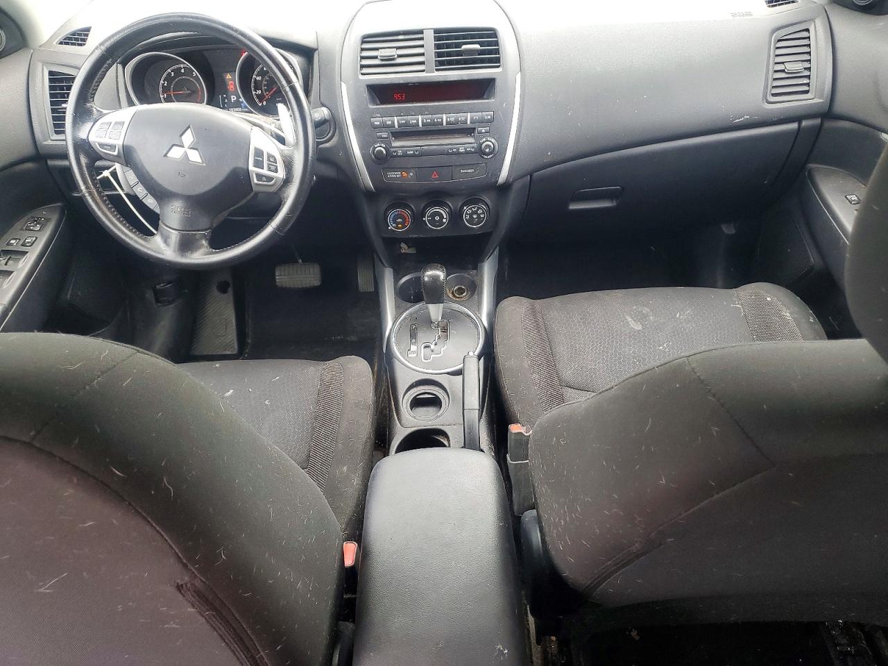 2011 Mitsubishi Outlander Sport Es Gray vin: JA4AP3AU1BZ012119