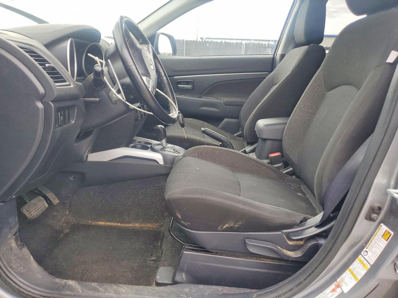 2011 Mitsubishi Outlander Sport Es Gray vin: JA4AP3AU1BZ012119