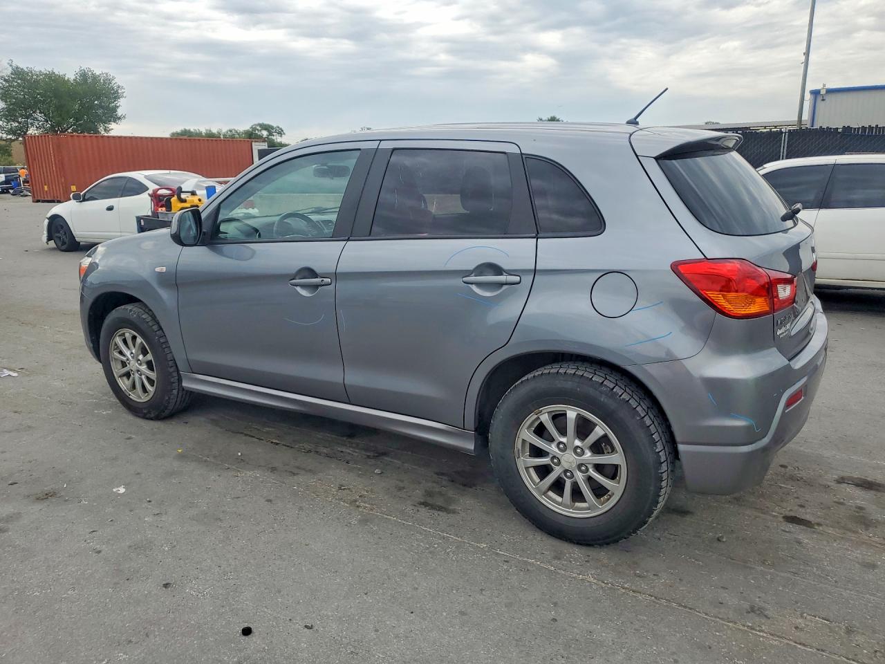 2011 Mitsubishi Outlander Sport Es Gray vin: JA4AP3AU1BZ012119