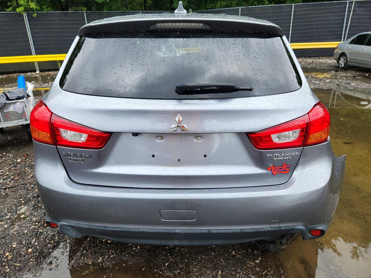 2017 Mitsubishi Outlander Sport Es Gray vin: JA4AP3AU1HZ034291
