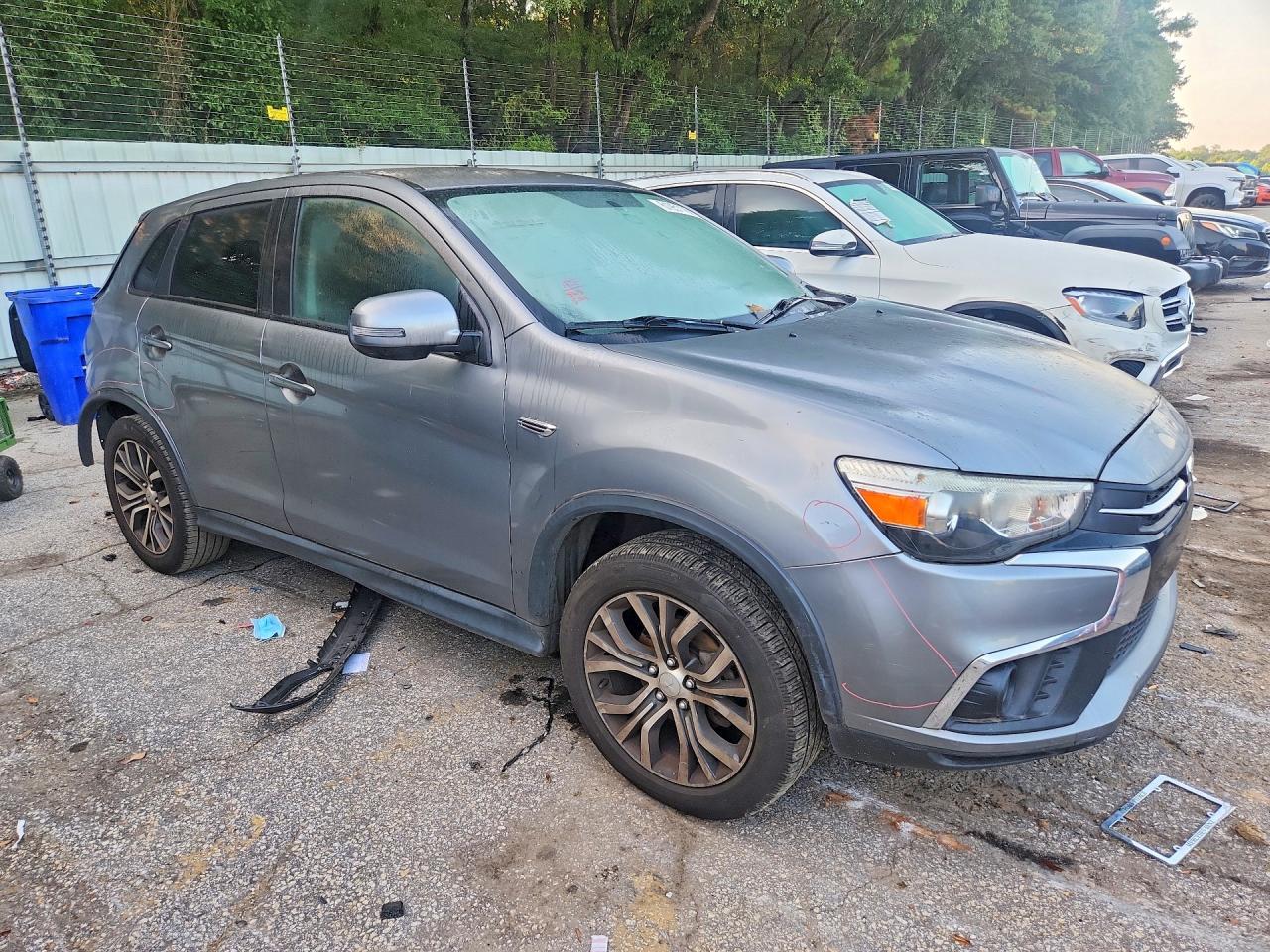 2018 Mitsubishi Outlander Sport Es Gray vin: JA4AP3AU1JU021284