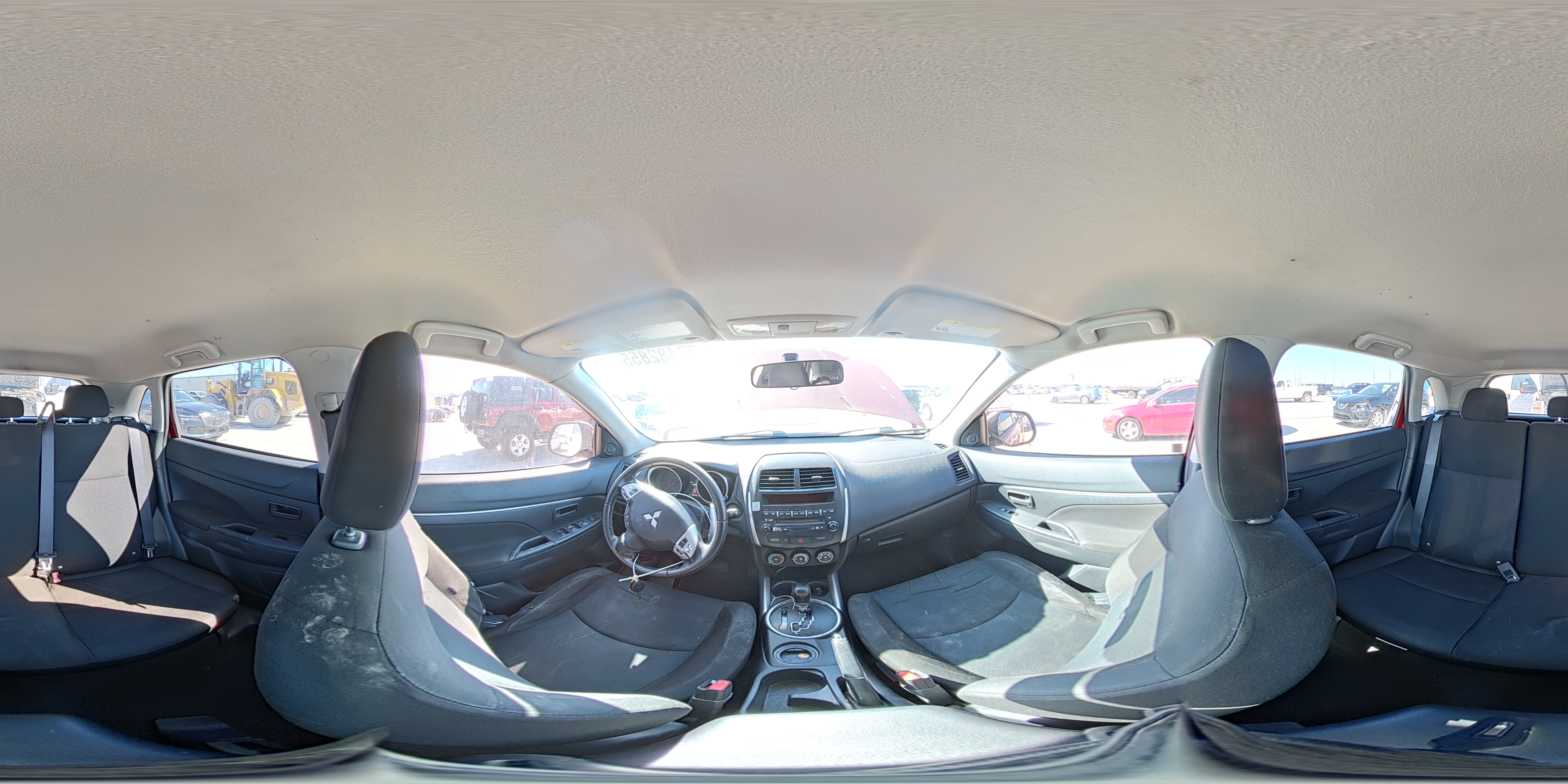 2012 Mitsubishi Outlander Sport Es Red vin: JA4AP3AU2CZ008517