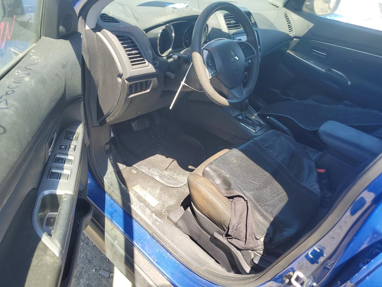 2019 Mitsubishi Outlander Sport Es Blue vin: JA4AP3AU2KU007881