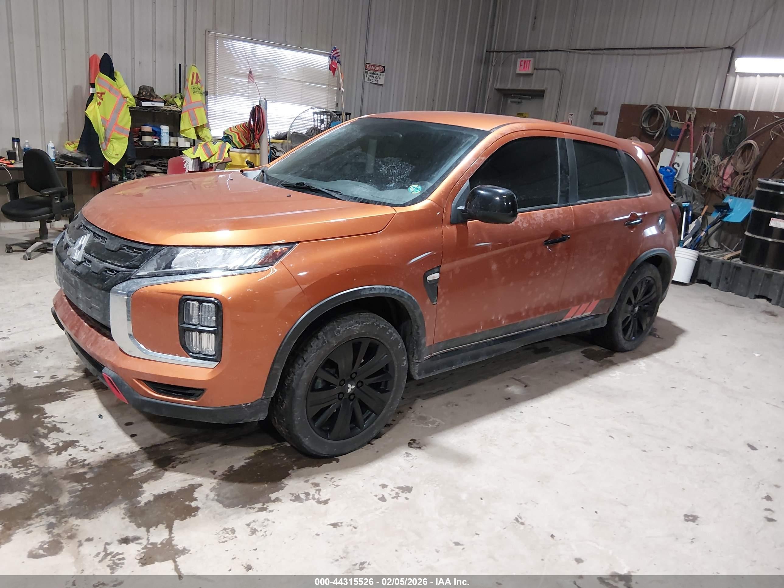 2020 Mitsubishi Outlander Sport 2.0 Be/2.0 Es/2.0 Sp Orange vin: JA4AP3AU2LU025055