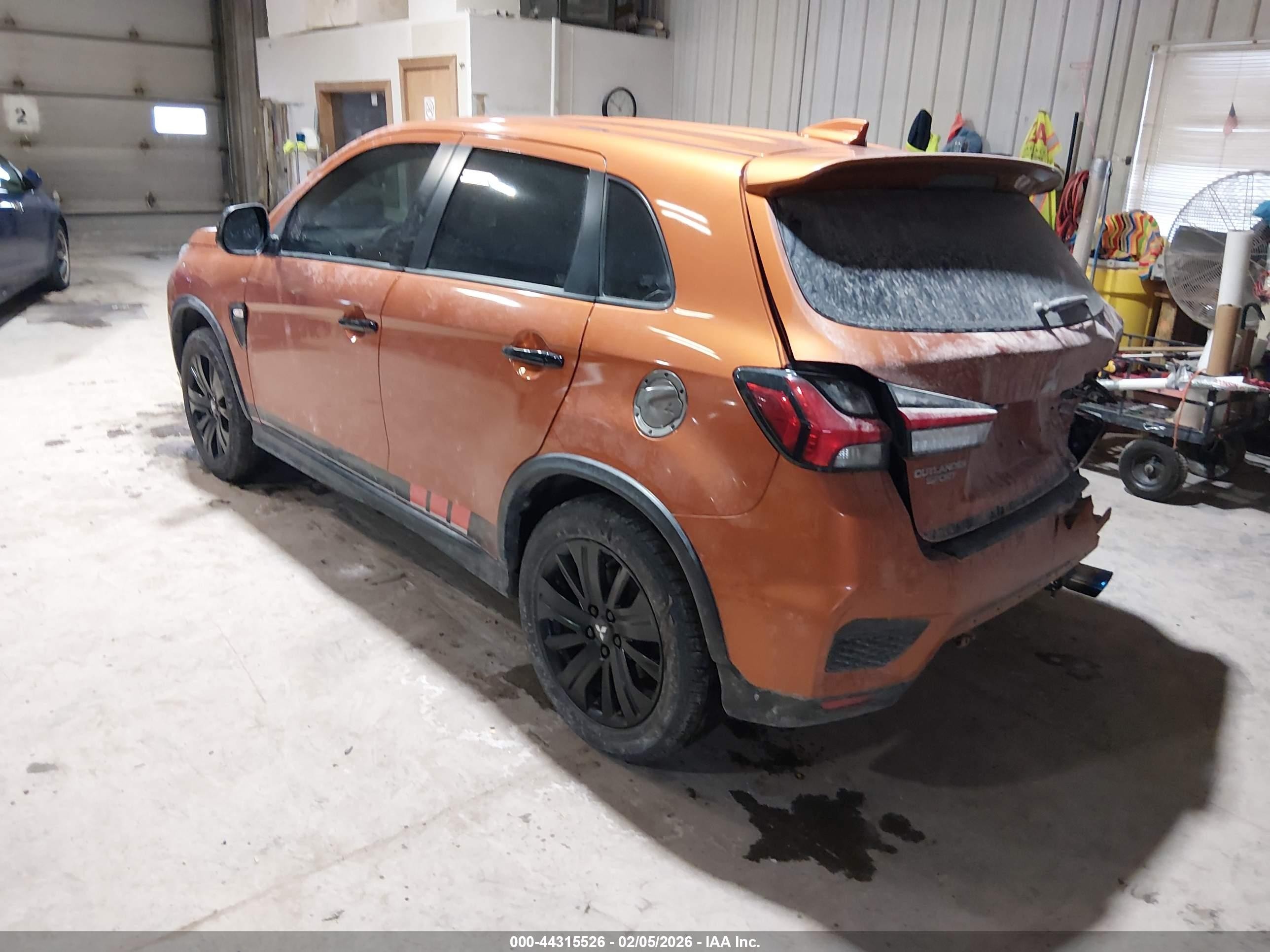 2020 Mitsubishi Outlander Sport 2.0 Be/2.0 Es/2.0 Sp Orange vin: JA4AP3AU2LU025055