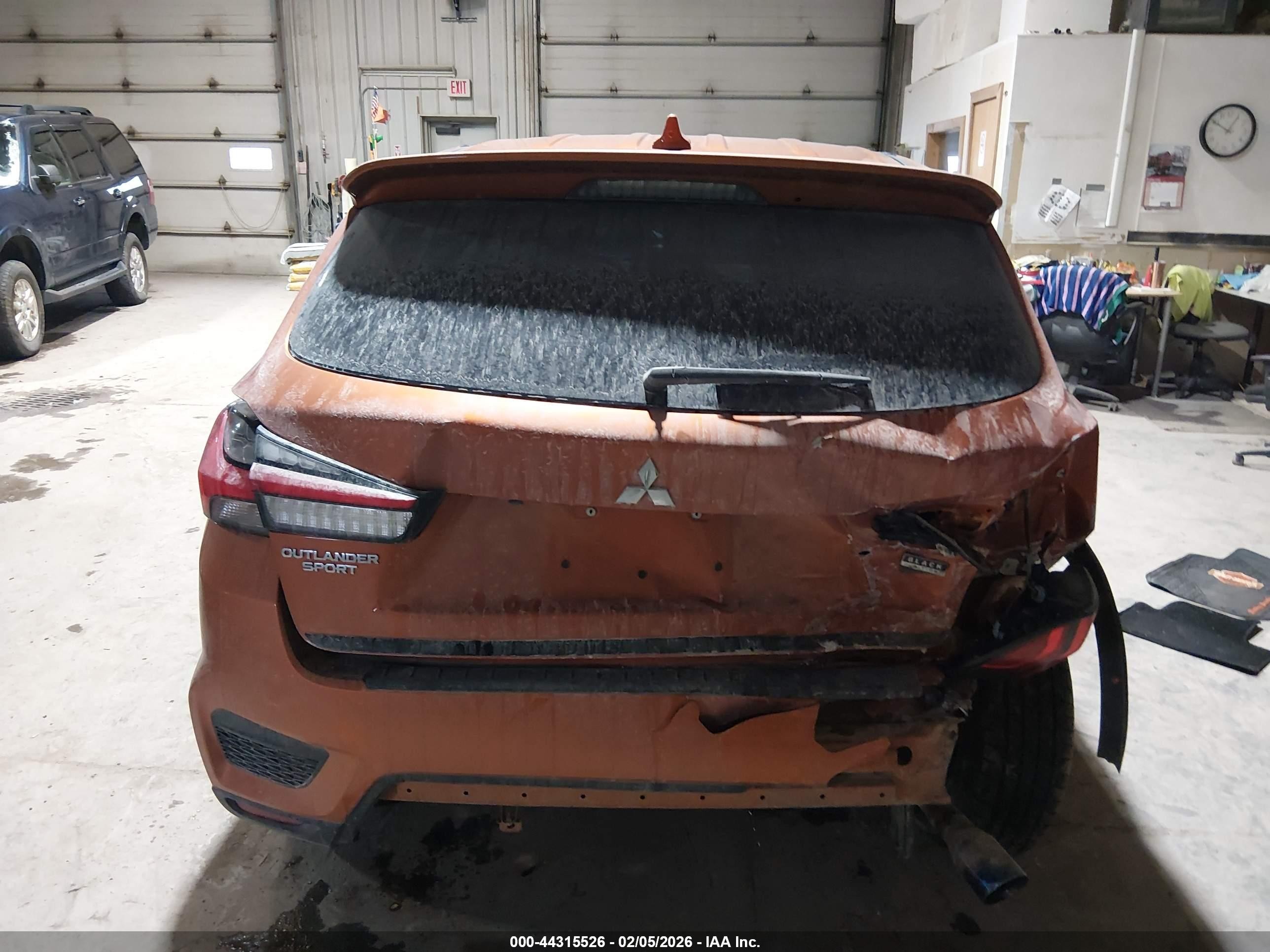 2020 Mitsubishi Outlander Sport 2.0 Be/2.0 Es/2.0 Sp Orange vin: JA4AP3AU2LU025055