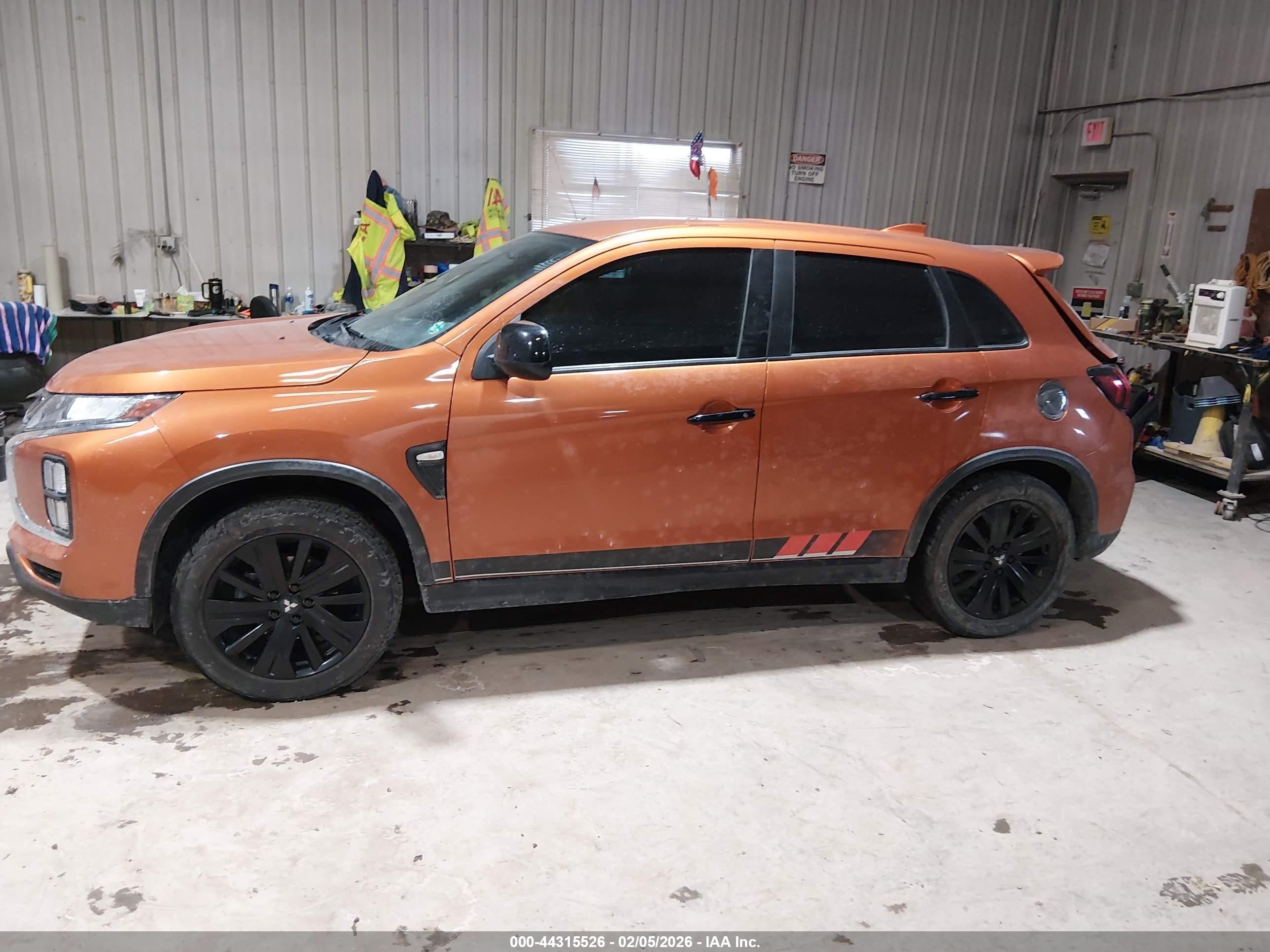 2020 Mitsubishi Outlander Sport 2.0 Be/2.0 Es/2.0 Sp Orange vin: JA4AP3AU2LU025055