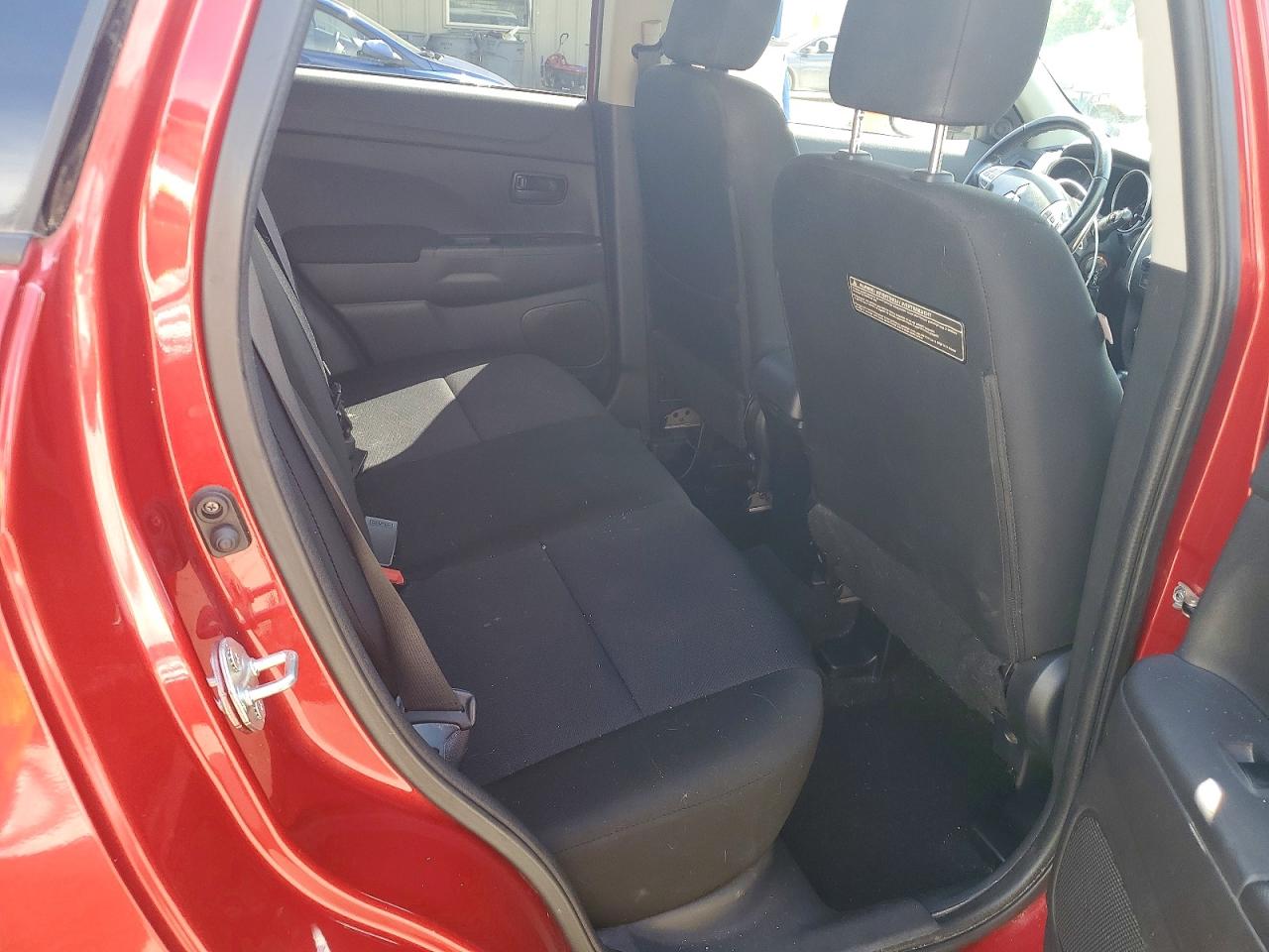 2012 Mitsubishi Outlander Sport Es Красный vin: JA4AP3AU3CZ010115