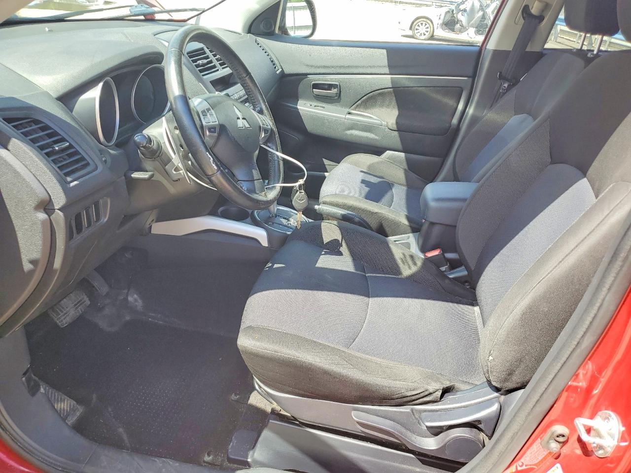 2012 Mitsubishi Outlander Sport Es Красный vin: JA4AP3AU3CZ010115