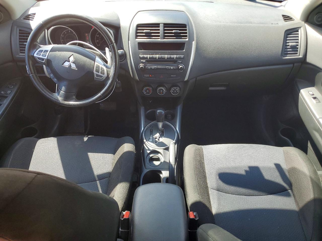 2012 Mitsubishi Outlander Sport Es Красный vin: JA4AP3AU3CZ010115