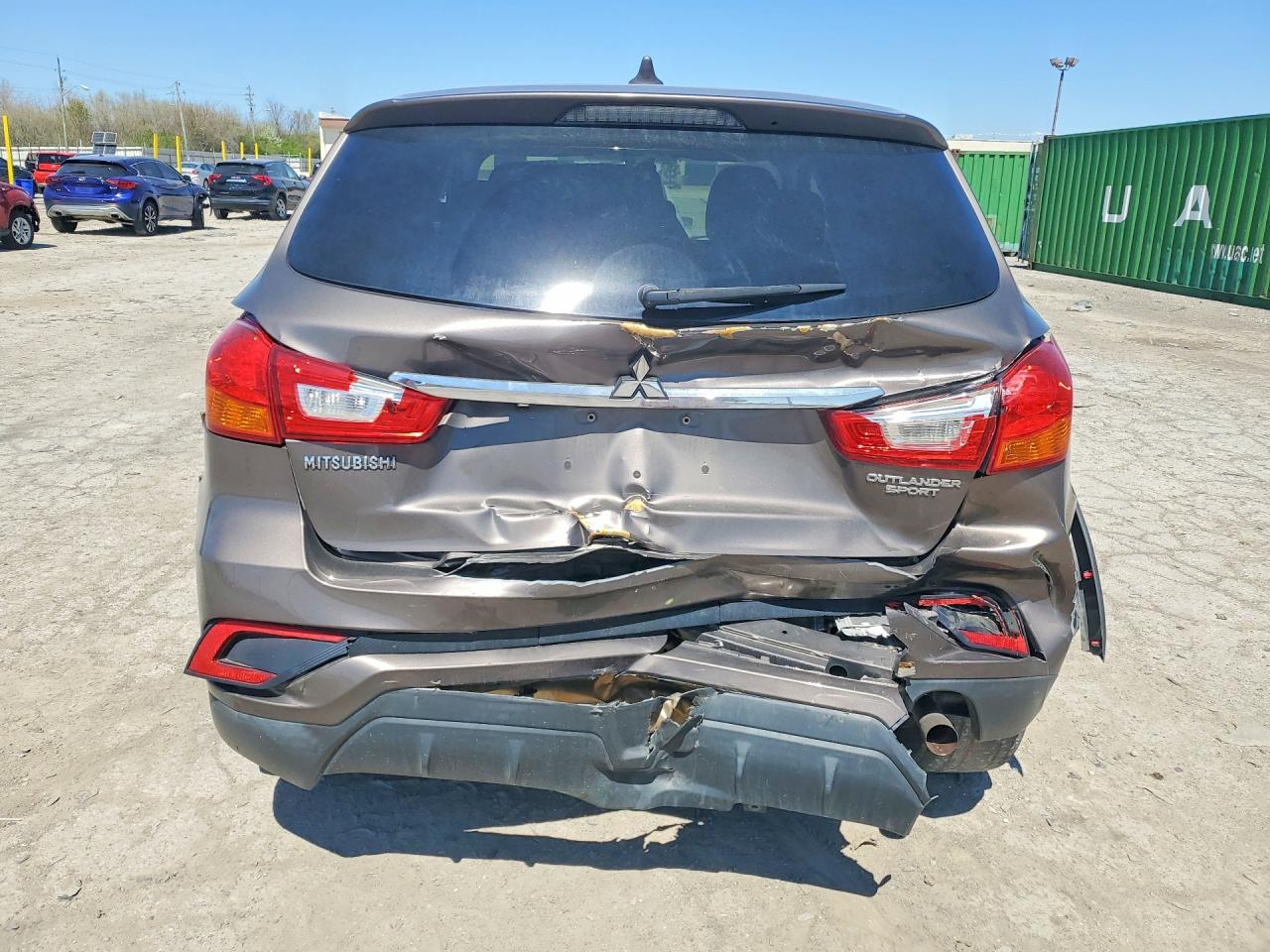 2019 Mitsubishi Outlander Sport Es Brown vin: JA4AP3AU3KU031610