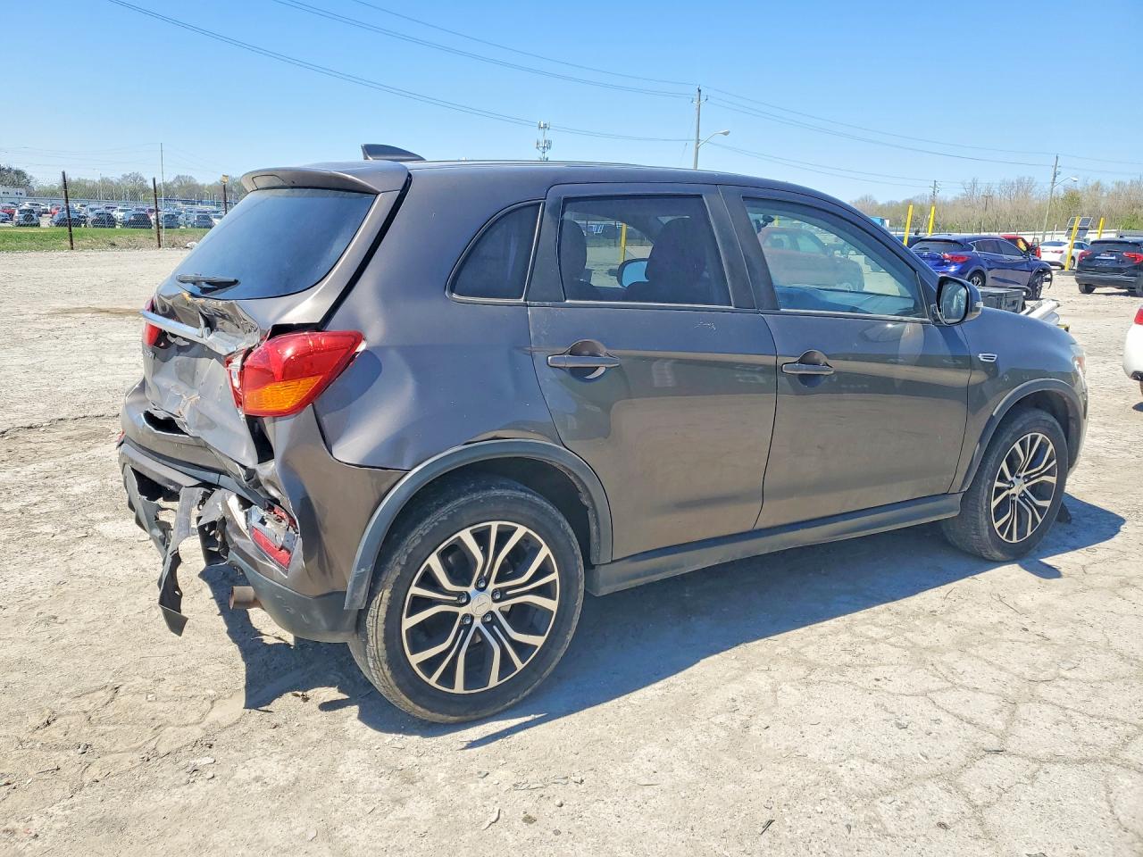 2019 Mitsubishi Outlander Sport Es Brown vin: JA4AP3AU3KU031610