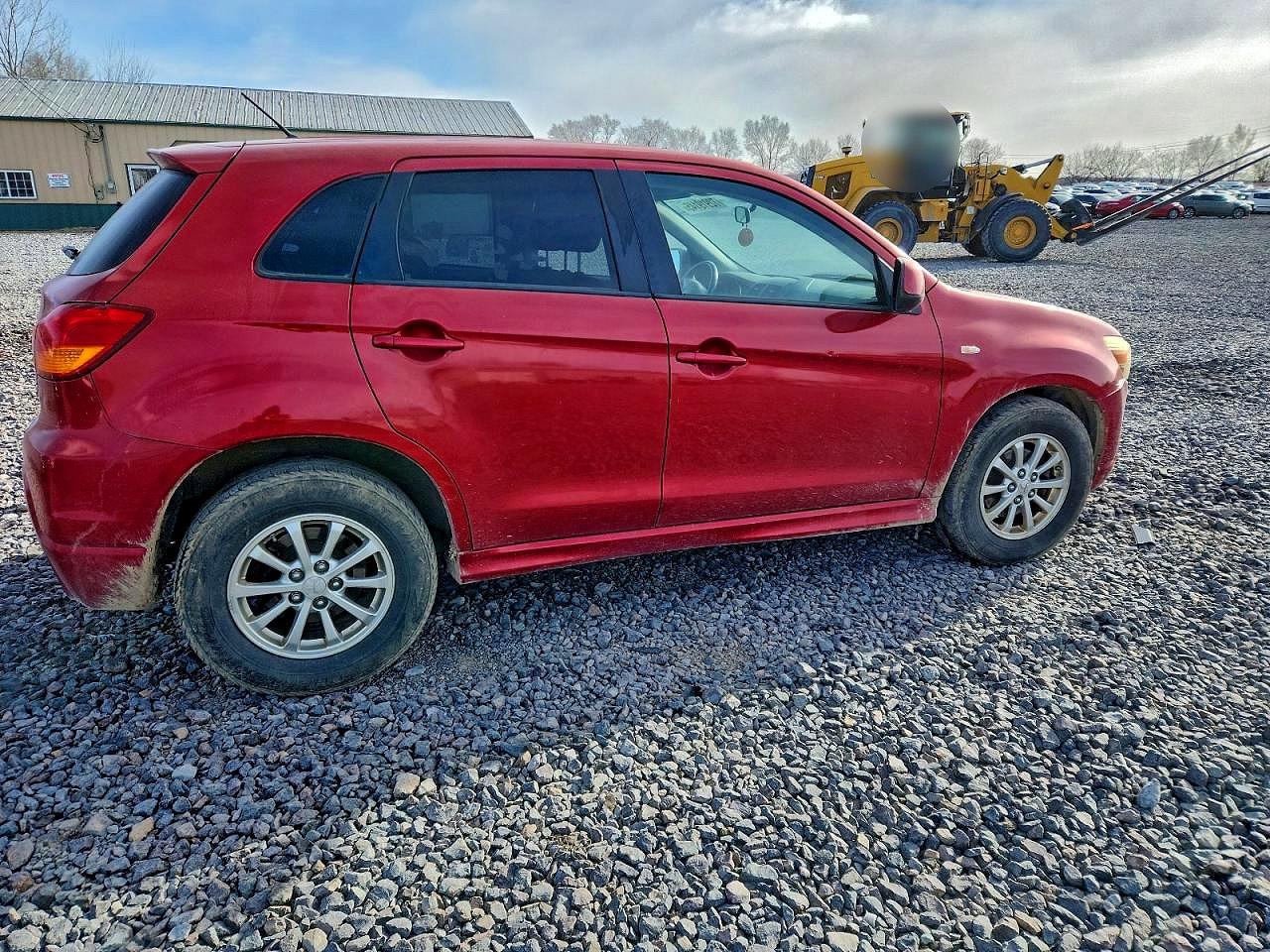2011 Mitsubishi Outlander Sport Es Burgundy vin: JA4AP3AU4BZ002233
