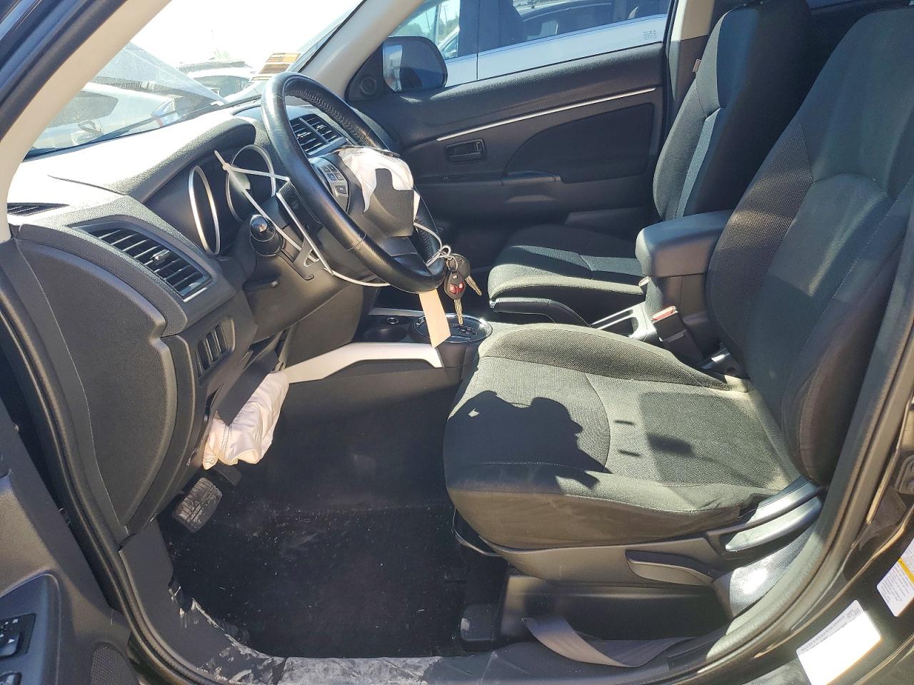 2012 Mitsubishi Outlander Sport Es Черный vin: JA4AP3AU4CZ001441