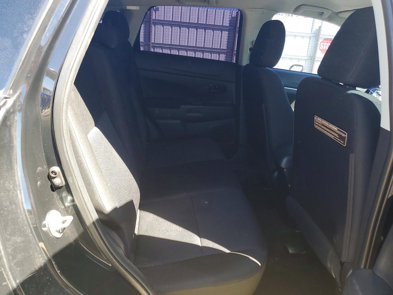 2012 Mitsubishi Outlander Sport Es Черный vin: JA4AP3AU4CZ001441