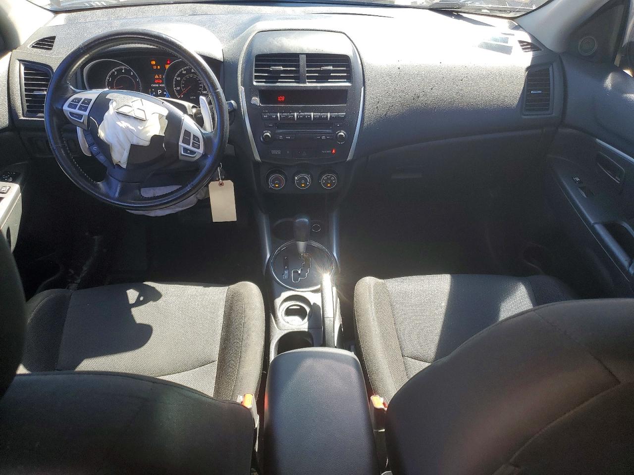 2012 Mitsubishi Outlander Sport Es Черный vin: JA4AP3AU4CZ001441