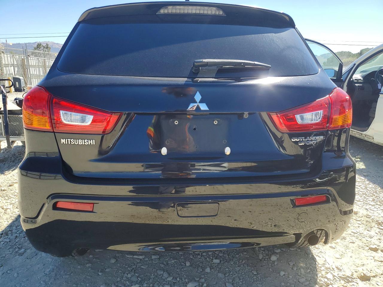 2012 Mitsubishi Outlander Sport Es Черный vin: JA4AP3AU4CZ001441