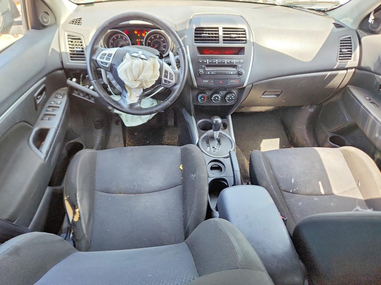 2012 Mitsubishi Outlander Sport Es Black vin: JA4AP3AU4CZ009233