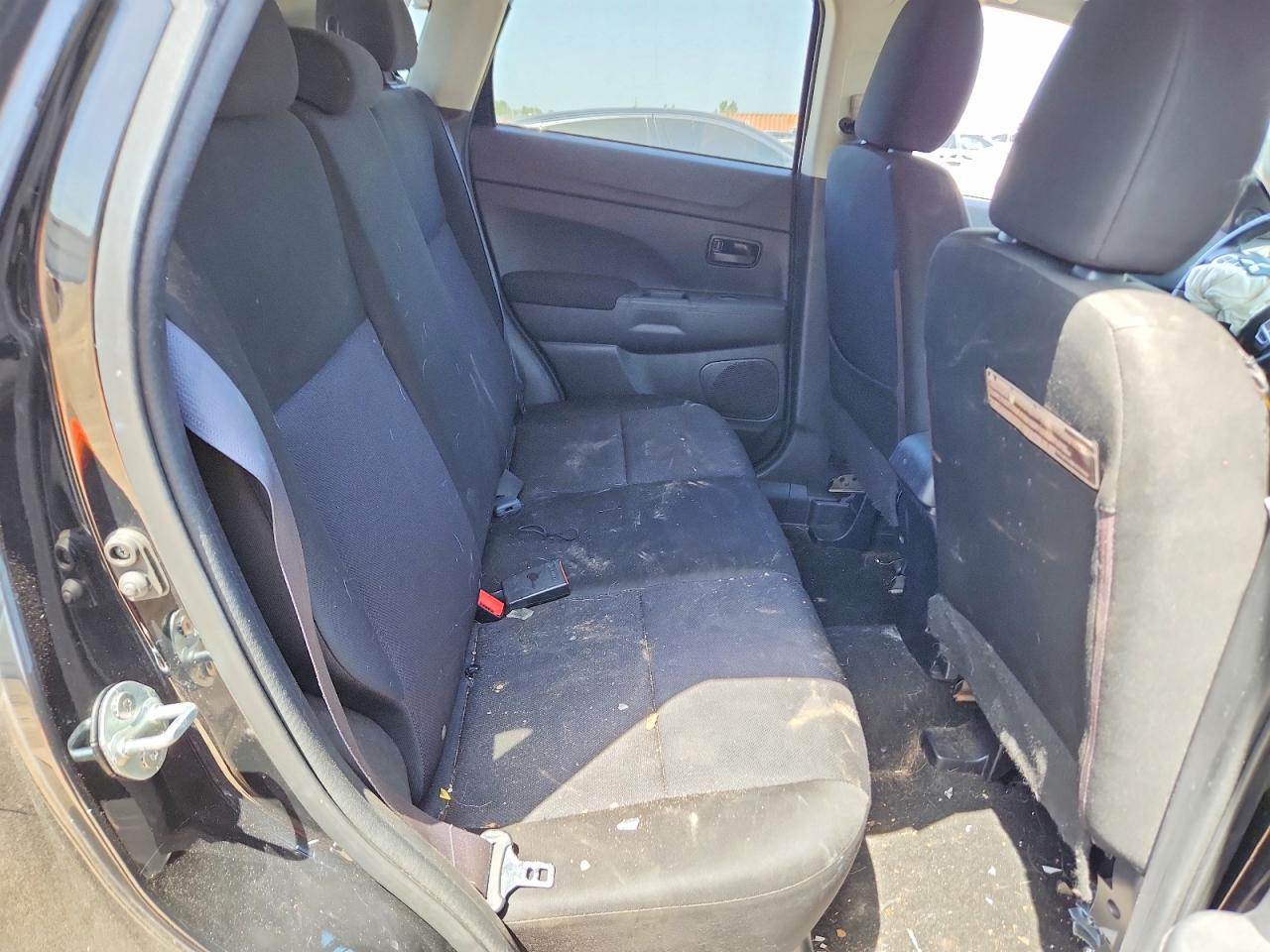 2012 Mitsubishi Outlander Sport Es Black vin: JA4AP3AU4CZ009233