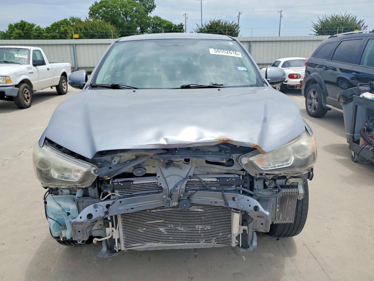 2017 Mitsubishi Outlander Sport Es Gray vin: JA4AP3AU4HZ026685