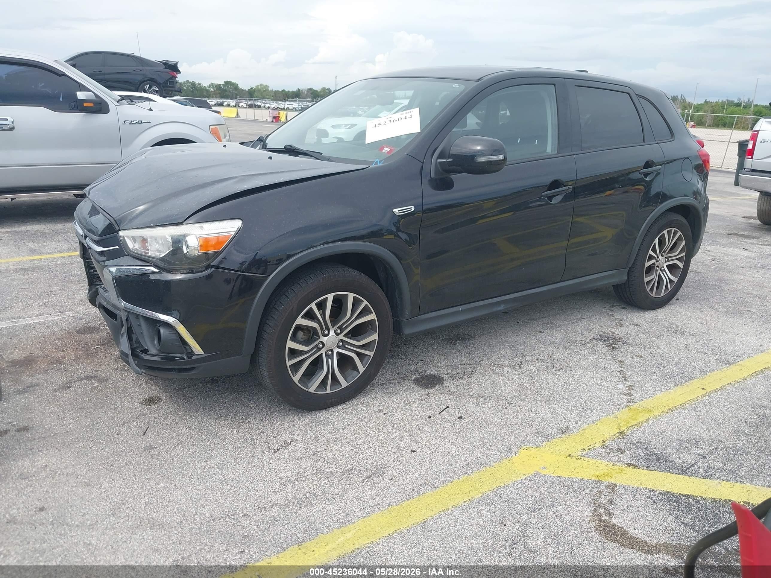 2019 Mitsubishi Outlander Sport 2.0 Es Черный vin: JA4AP3AU4KU015111